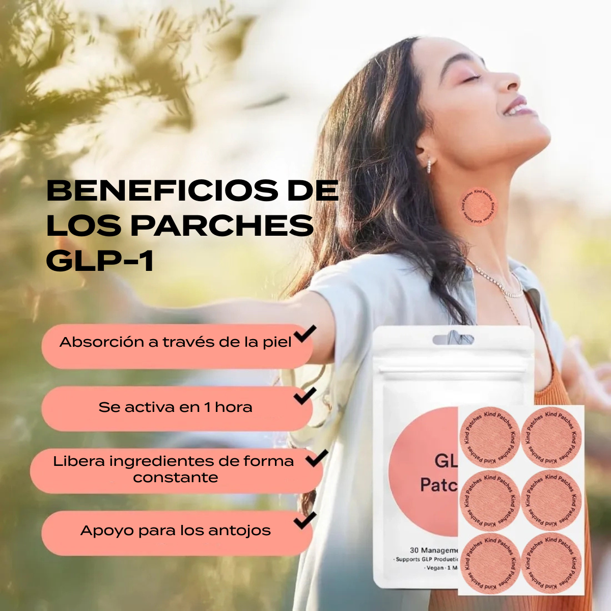 Parches GLP-1