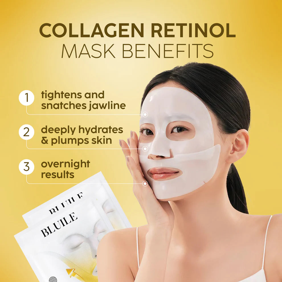 Mascarilla reafirmante de colágeno y retinol